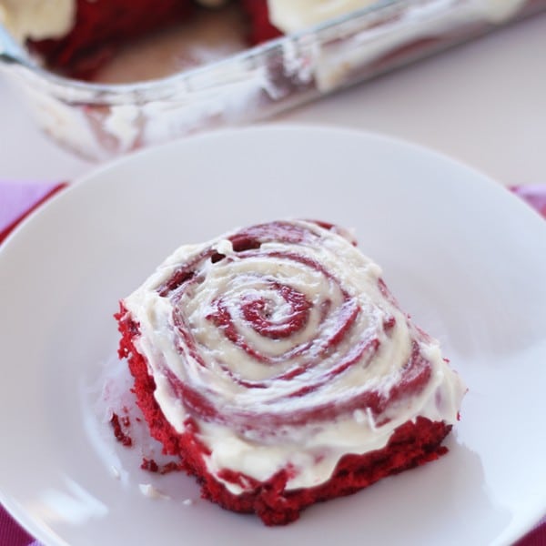 Red Velvet Cinnamon Rolls