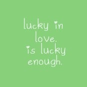 Lucky in Love Printable