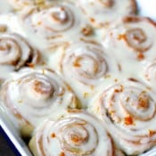 Cake Mix Orange Sweet Rolls