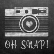 Oh Snap Chalkboard Printable