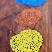 DIY Painted Earrings