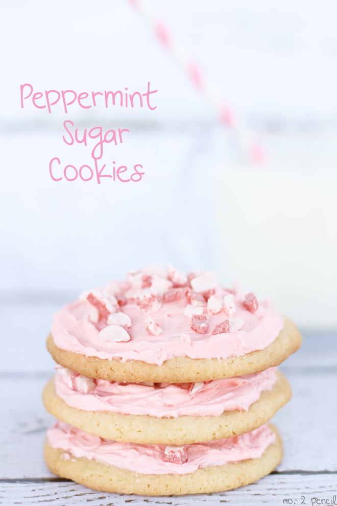 Peppermint Sugar Cookies-3