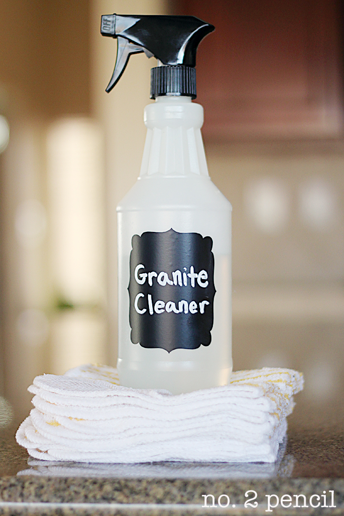 Homemade Granite Cleaner - No. 2 Pencil
