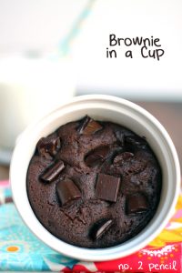 Microwave Brownie in a Cup