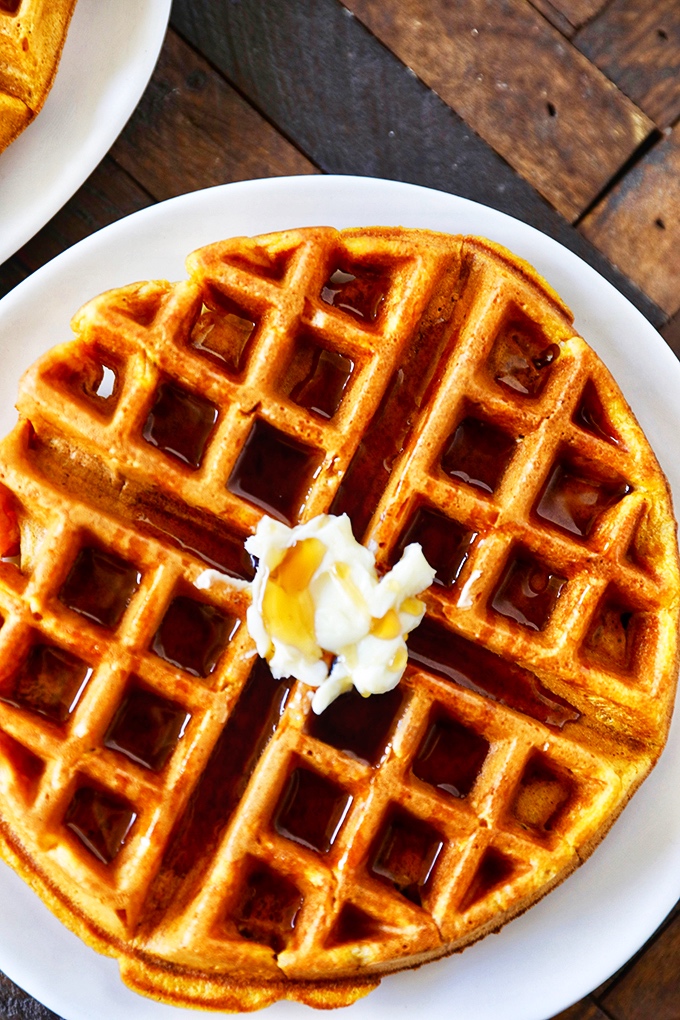 How To Make The Best Thanksgiving Pumpkin Waffles 
