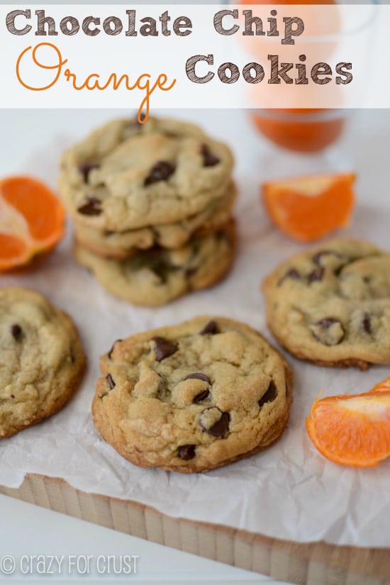 Chocolate Chip Orange Cookies