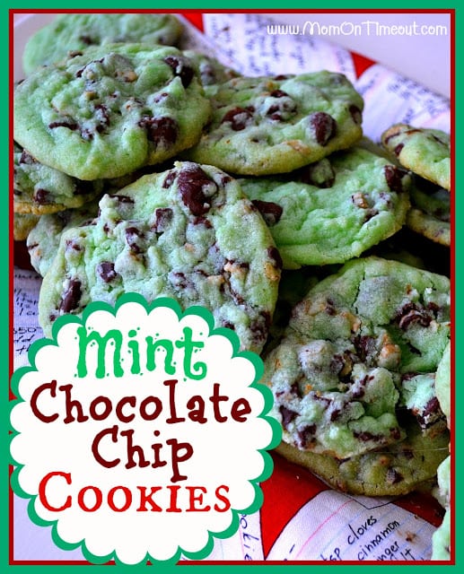 Mint Chocolate Chip Cookies Recipe
