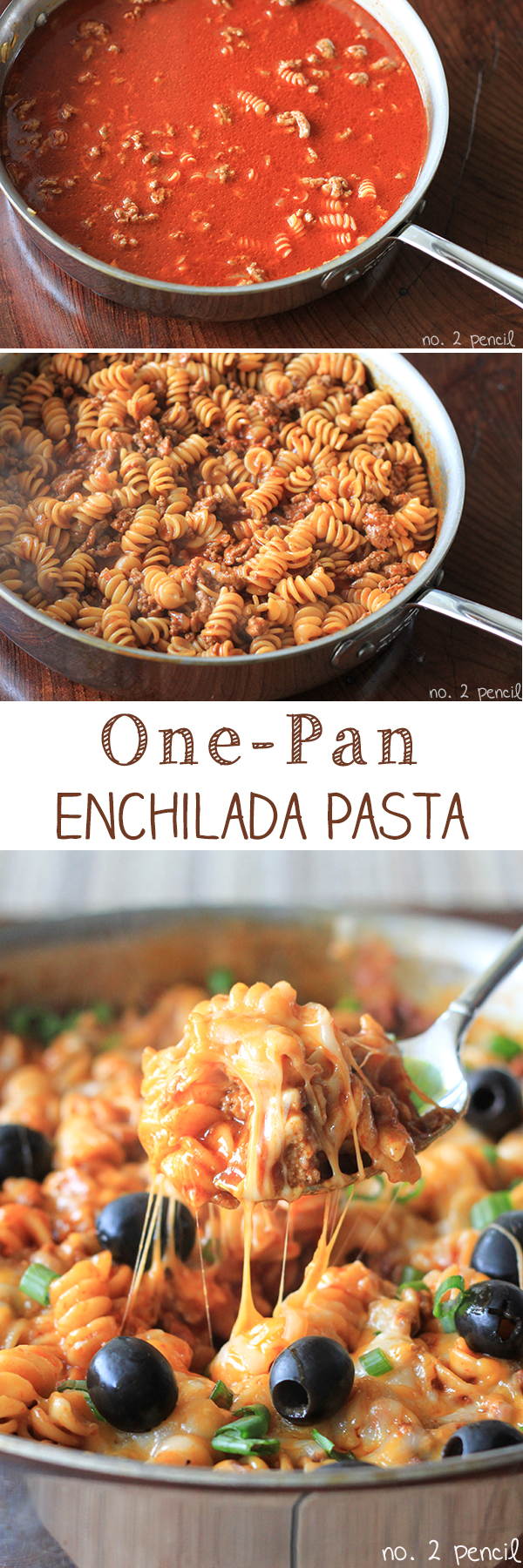 One-Pan Enchilada Pasta 