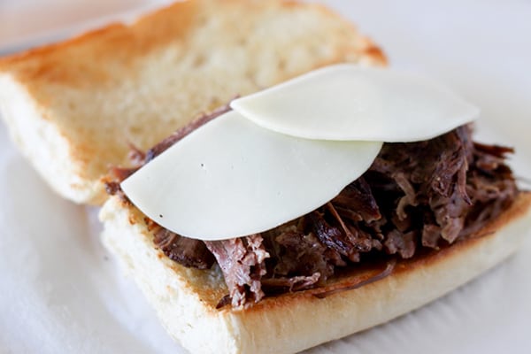 Instant Pot Pressure Cooker French Dip Sandwiches