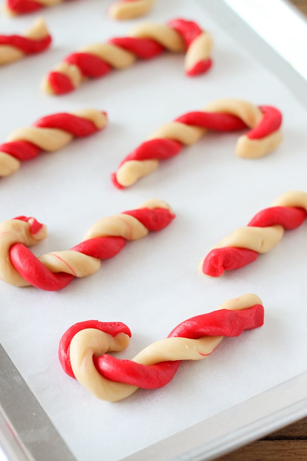 Peppermint Candy Cane Christmas Cookies