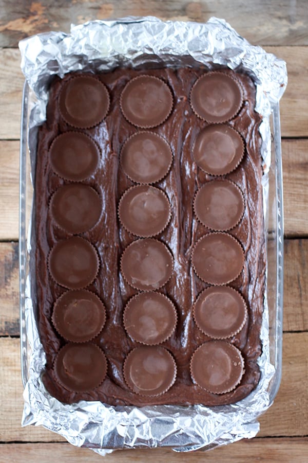 Reese's Peanut Butter Cup Brownies