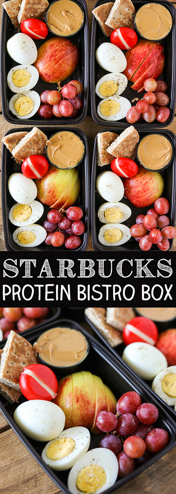 DIY Starbucks Protein Bistro Box - Easy Meal Prep!