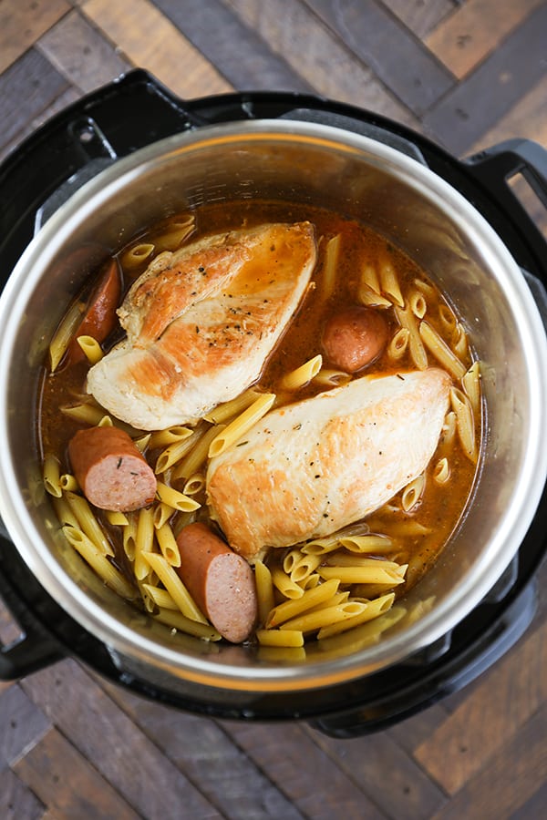 Instant Pot Pasta with Chicken and Sausage