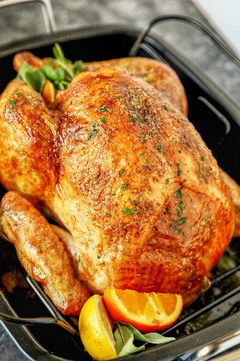 Garlic Herb Butter Thanksgiving Turkey Recipe - No. 2 Pencil