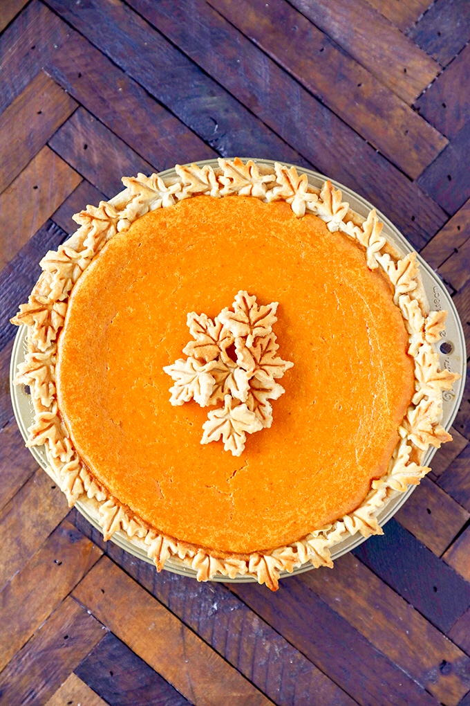 Best Pumpkin Pie Recipe - Smooth and creamy with the perfect balance of pumpkin and spice, my family looks forward to this every year!