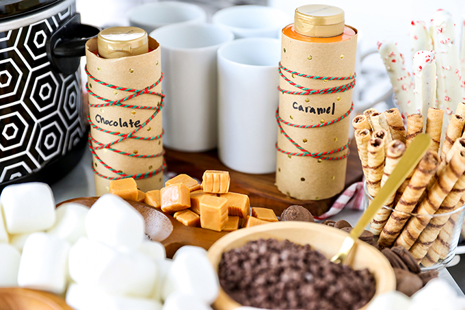 Hot Chocolate Dessert Charcuterie Board