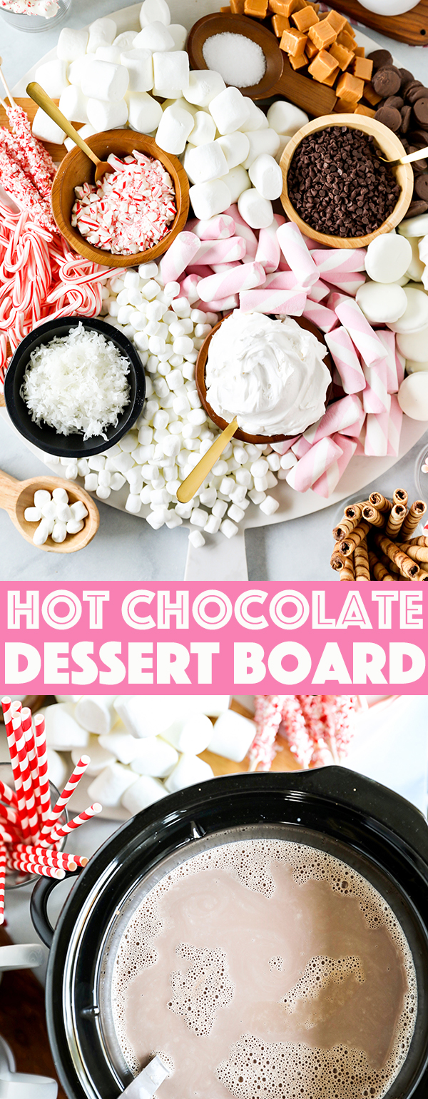 Hot Chocolate Dessert Charcuterie Board 