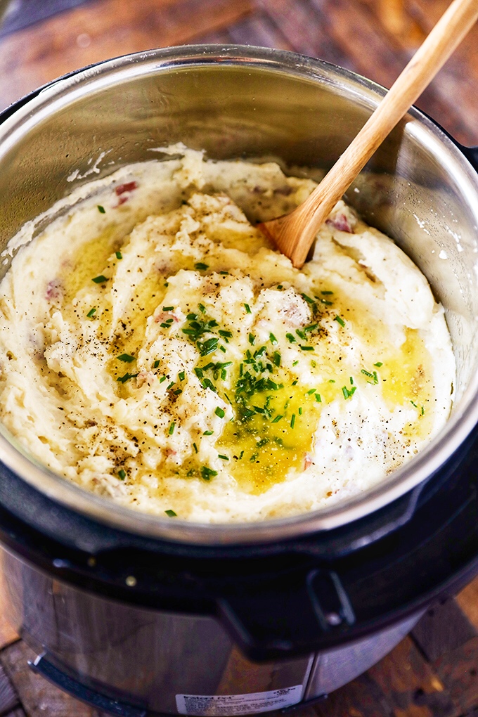 Instant Pot Mashed Red Potatoes 