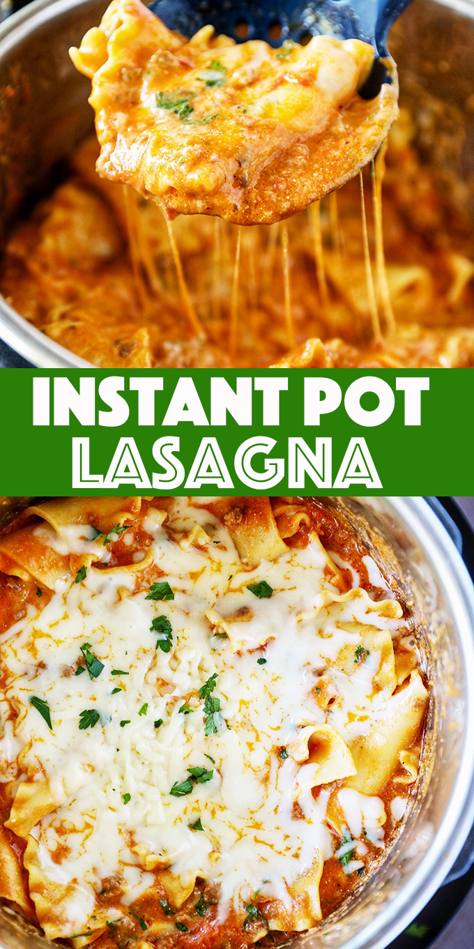Instant Pot Lasagna Recipe
