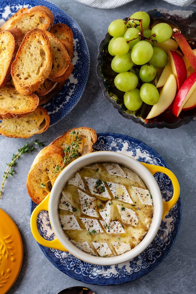 Baked Brie with Hot Honey
