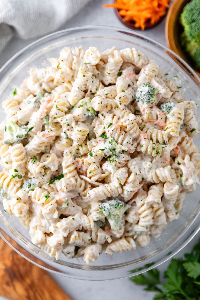 Creamy Ranch Pasta Salad