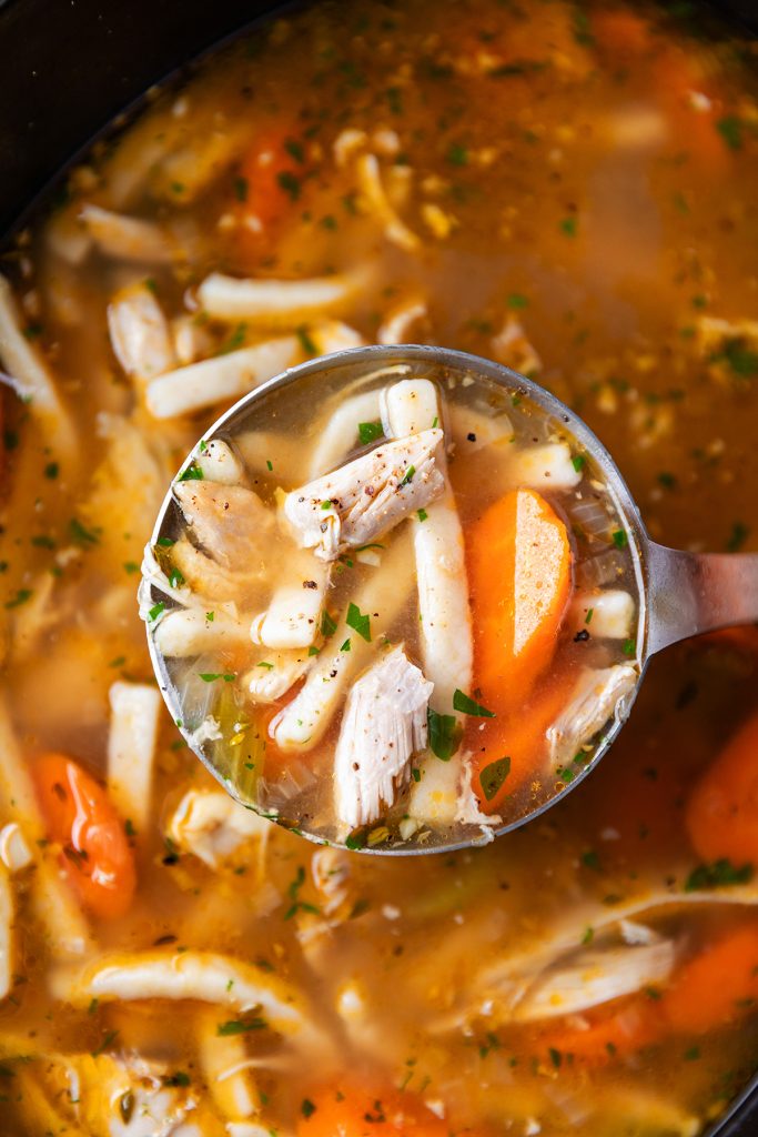 Slow Cooker Chicken Noodle Soup