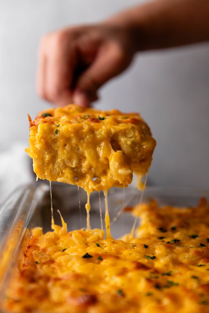 Southern Style Baked Mac and Cheese